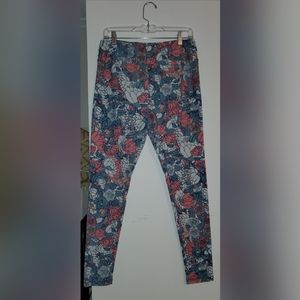 Lularoe Floral Leggings